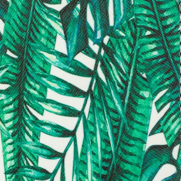 Leaf Print Wallet - Picture 2 of 3